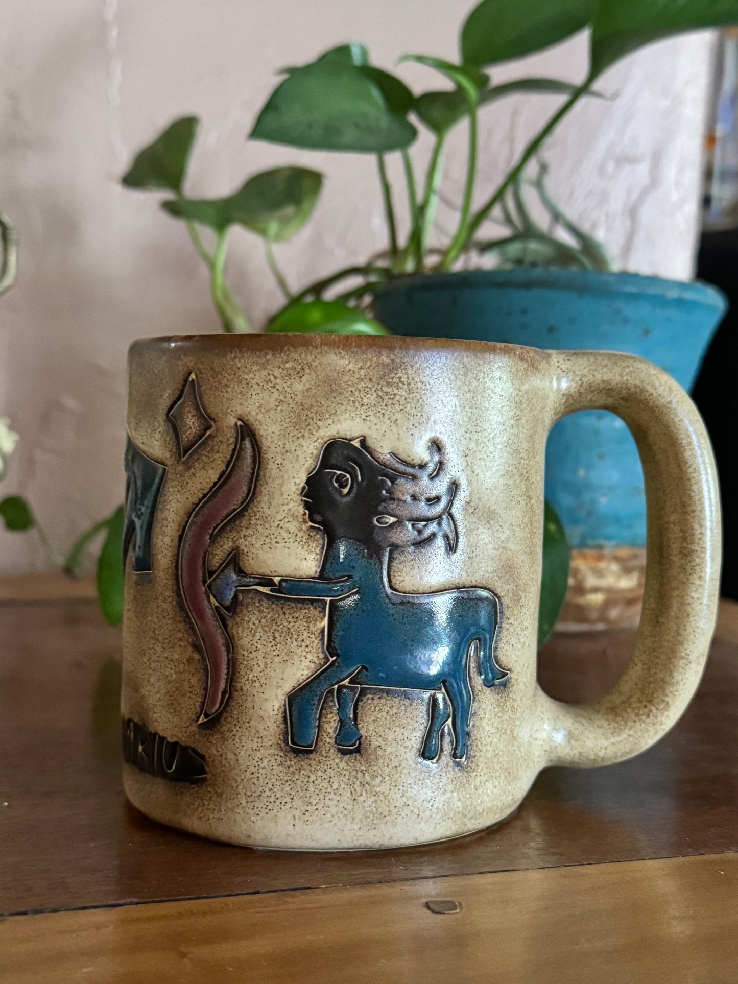 Sagittarius Mug, Handmade Ceramic Astrology Mug 16oz | The Ladyship's Bazaar