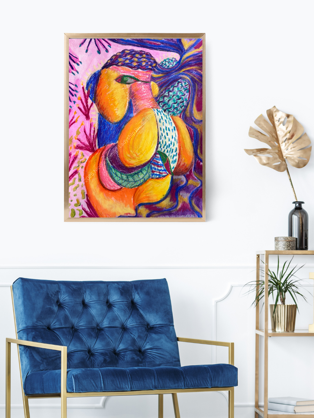 Plasmic Journey by Lali Nicole Young 2026, Signed Fine Art Print, Unframed 24x30