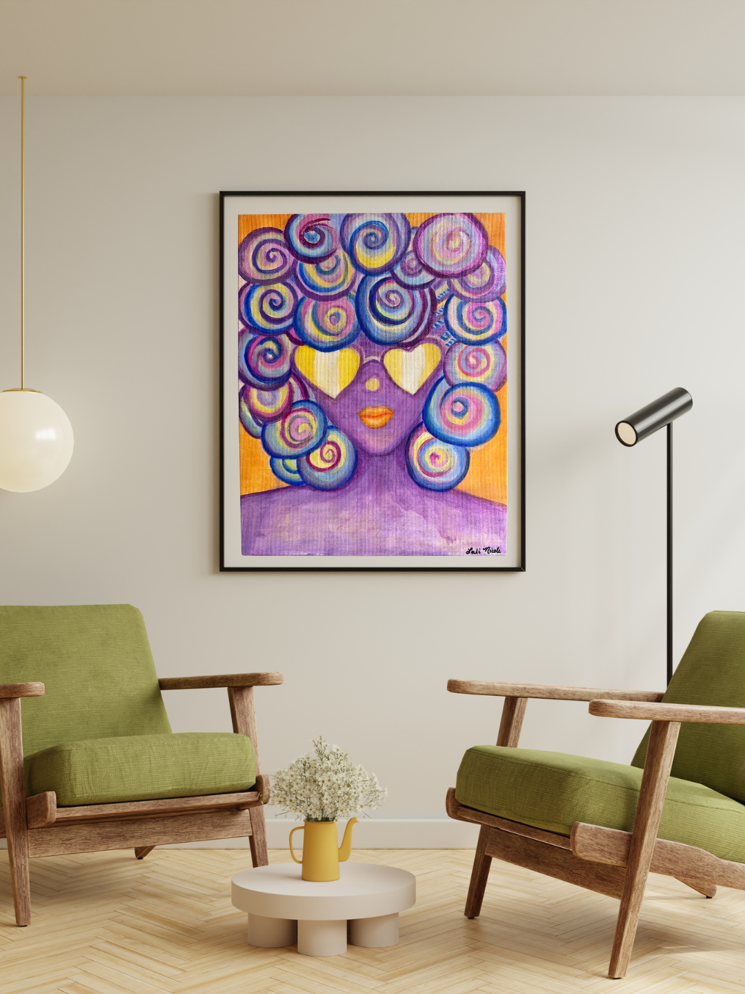 "Obsessed with the Light" by Lali Nicole Young, Fine Art Print, Signed, Unframed