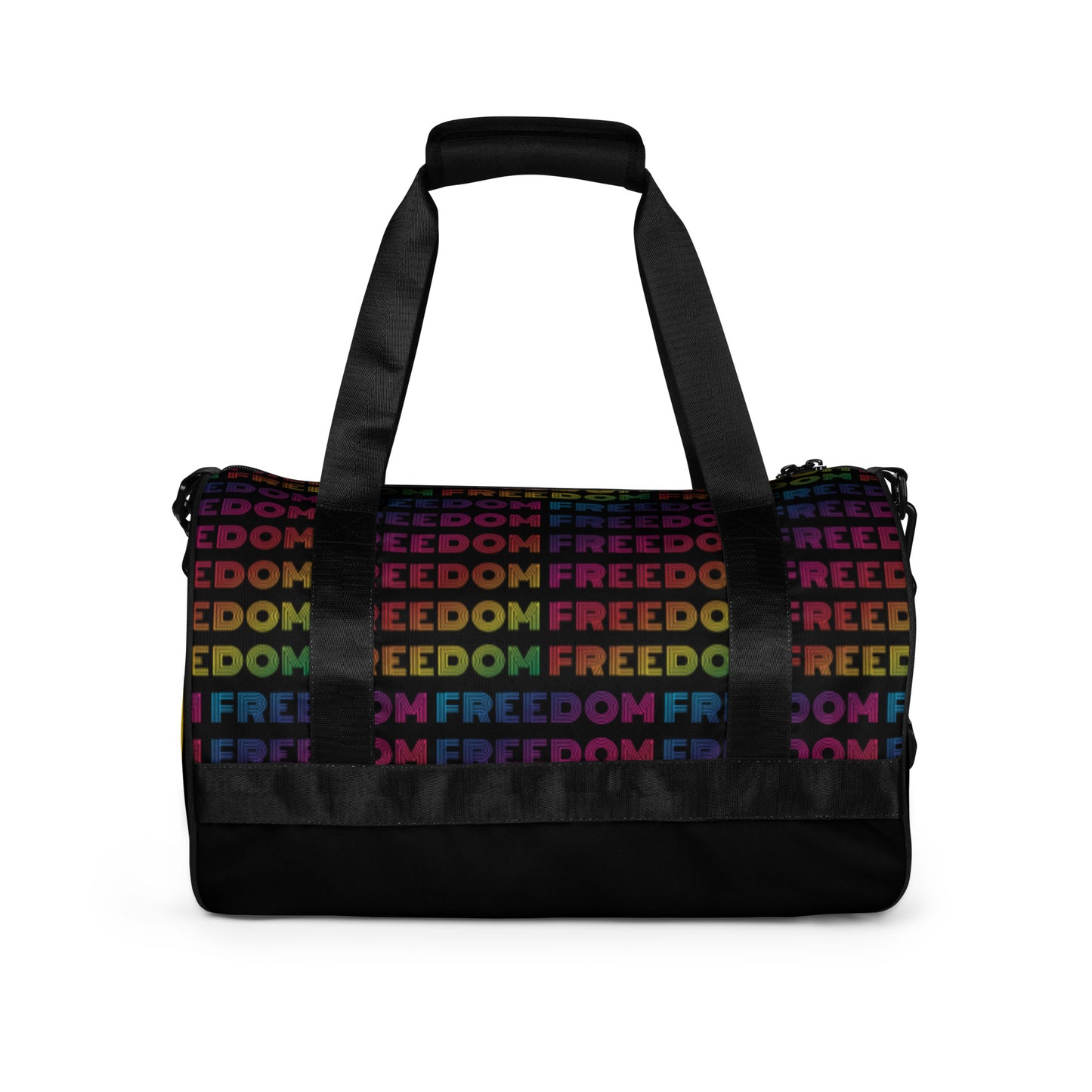 FREEDOM Workout Duffel Bag in Black Rainbow | The Ladyship’s Bazaar