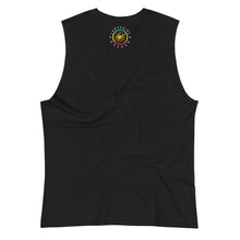 Load image into Gallery viewer, Haute Body Language YES! YES YES! Unisex Black Muscle Shirt , Color: Solar / Sugilite
