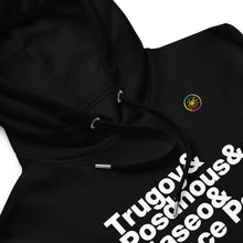 Load image into Gallery viewer, Legends of Hip-hop Tribute Black Eco Hoodie
