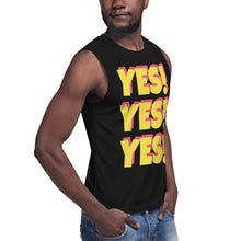 Charger l&#39;image dans la galerie, YES! YES YES! Unisex Muscle Shirt in Lollipop
