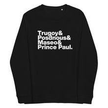 Charger l&#39;image dans la galerie, Legends Unisex organic raglan sweatshirt - De La Soul
